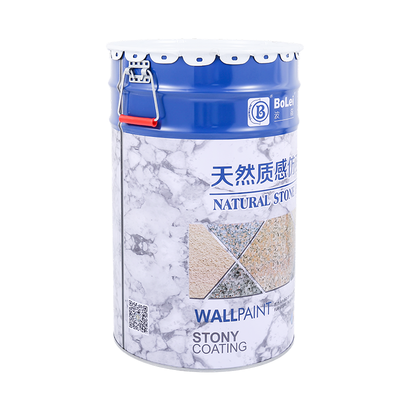 Glossy Topcoat para sa Multi-Color Real Stone Finish Paint